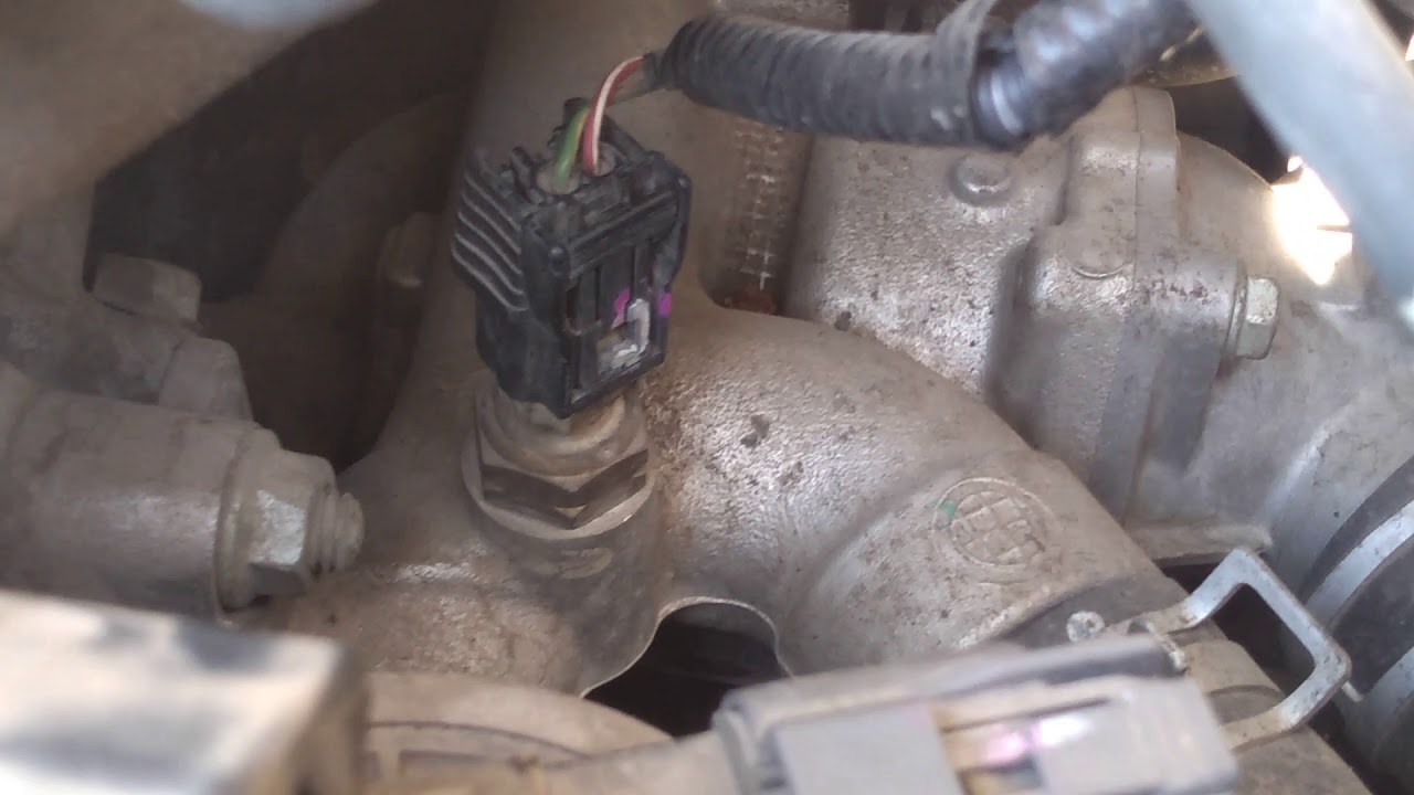 Honda Odyssey código P2185 sensor 2 de temperatura parte 1