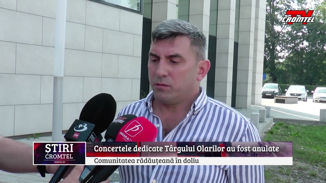 Pentru Municipiul Rădăuți s-a declarat DOLIU LOCAL, în memoria celor 4 artiști