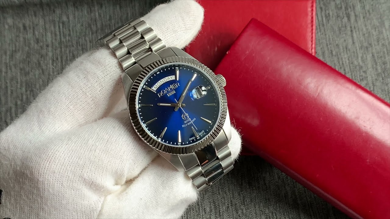 Roamer Primeline Daydate Automatic - funkcjonalny i ponadczasowy, ale zauważalny