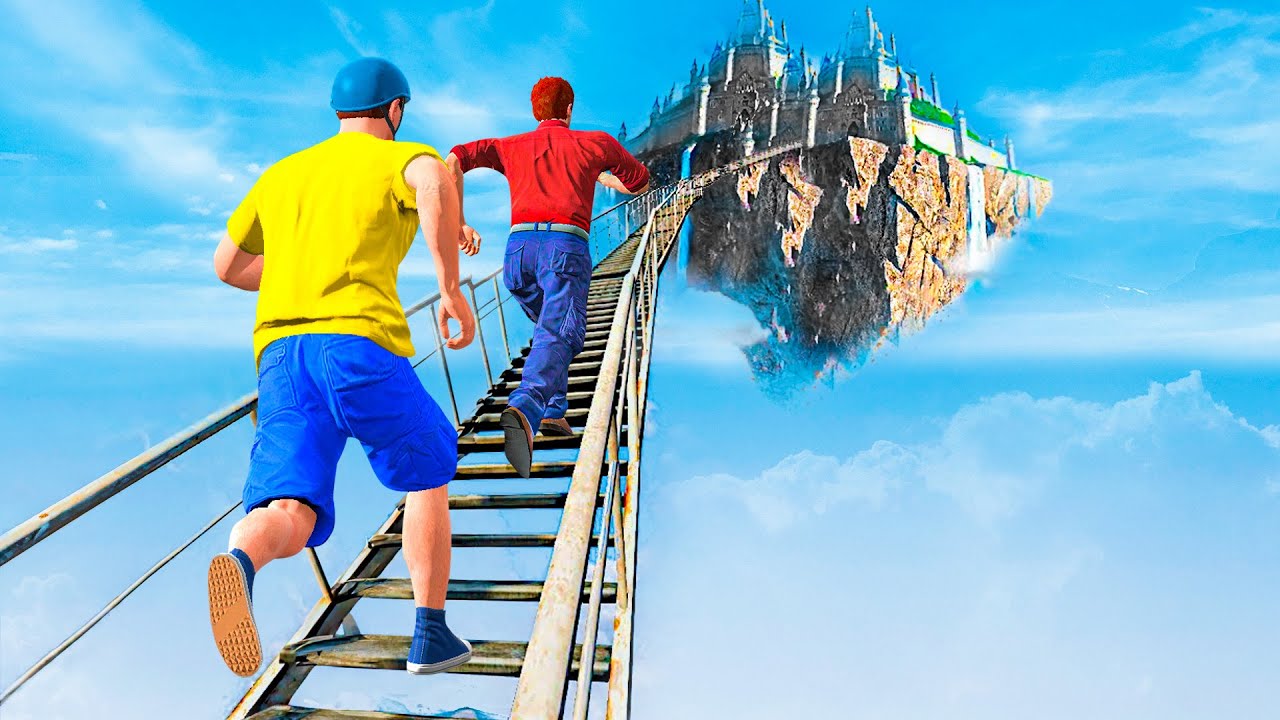 Jeffy Found A STAIRWAY TO HEAVEN in GTA 5!