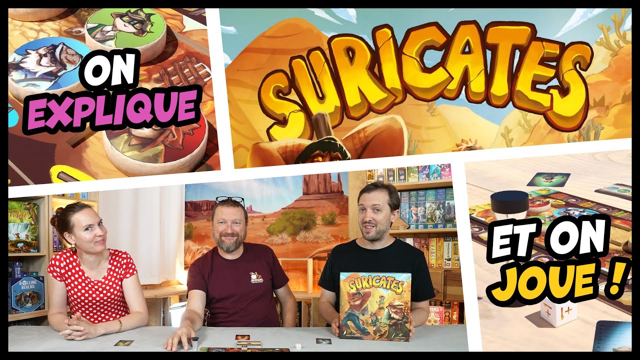 Suricates, on explique et on joue (Avec Christophe d'Oka Luda)