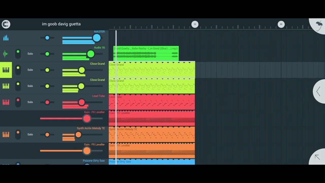 David Guetta & Bebe Rexha - I'm Good (Blue) [70% full remake fl studio mobile + FLM].