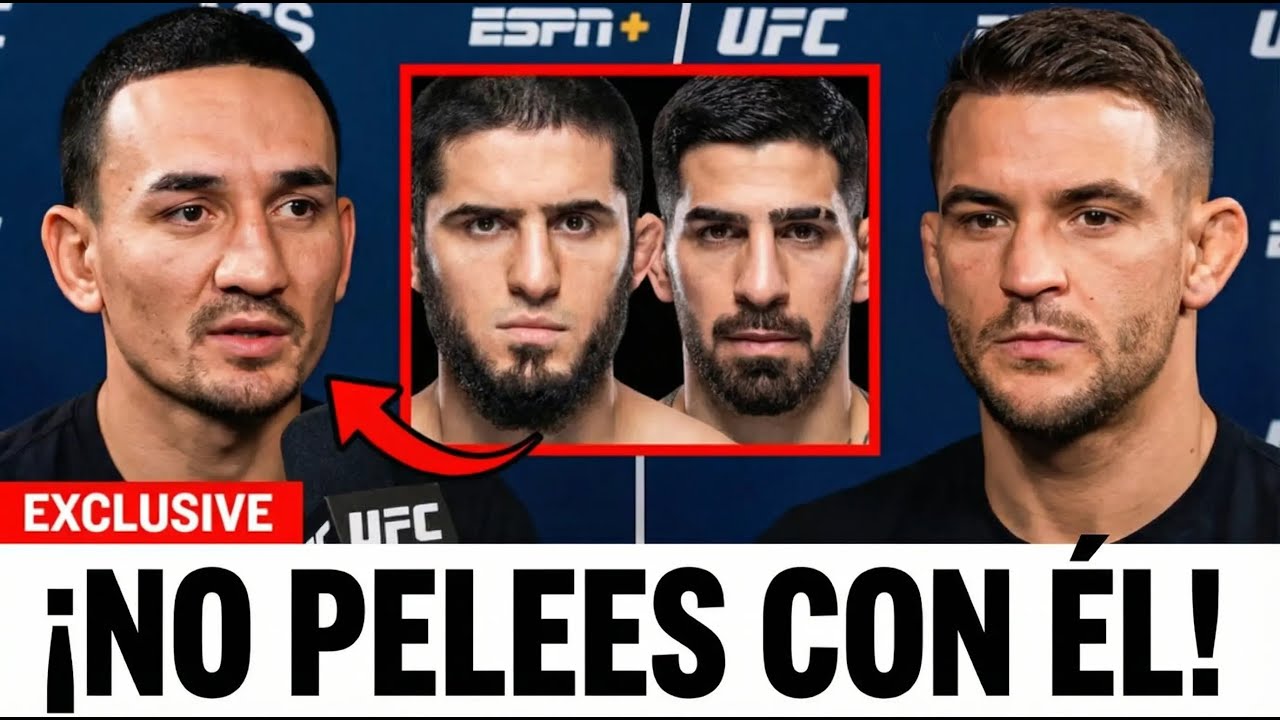 Max Holloway y Dustin Poirier ADVIERTEN a Islam Makhachev que no LUCHE contra Ilia Topuria