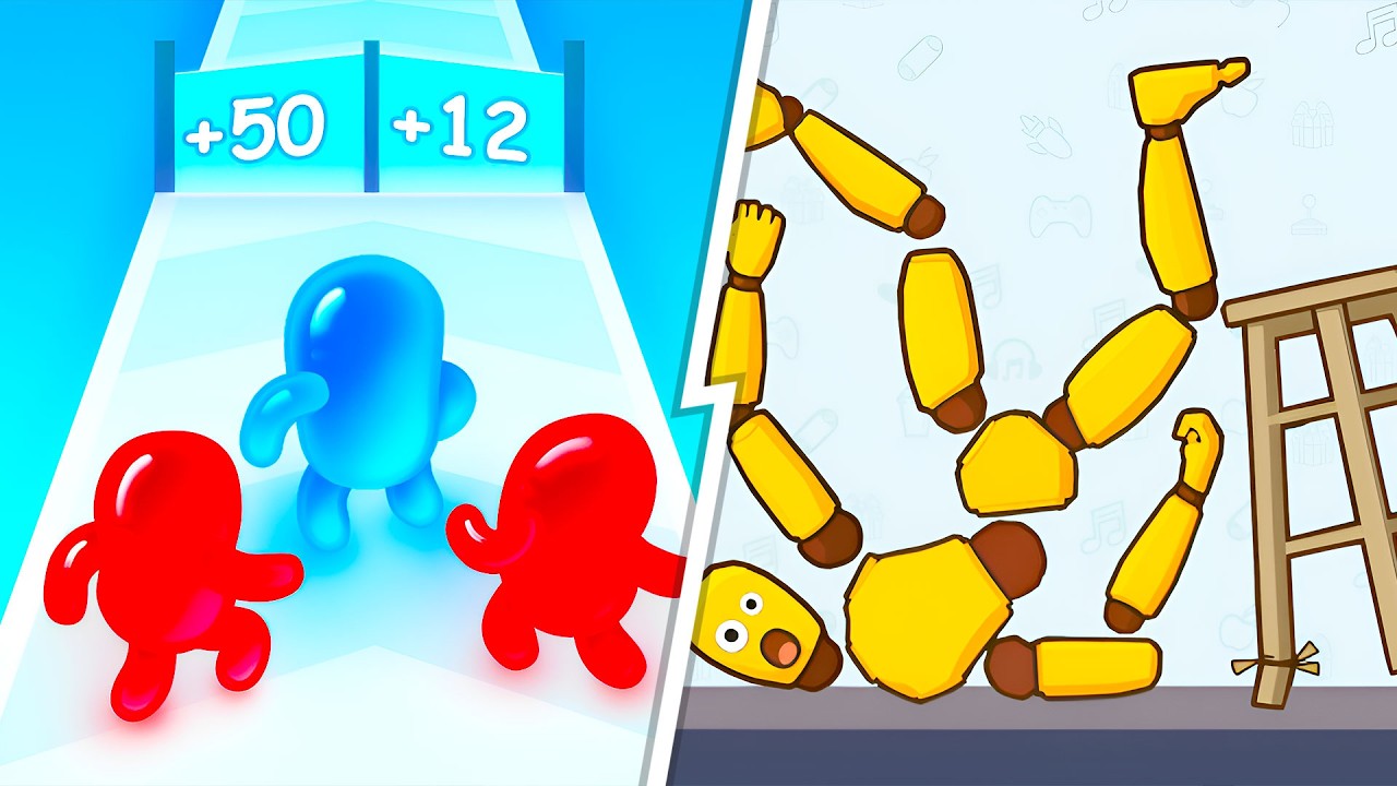 Join Blob Clash 3D VS Kick & Break - Max Level Gameplay Walkthrough (Android,iOS) NEW UPDATE Ep 855