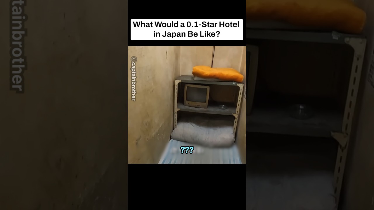 What Would a 0.1-Star Hotel in Japan Be Like?