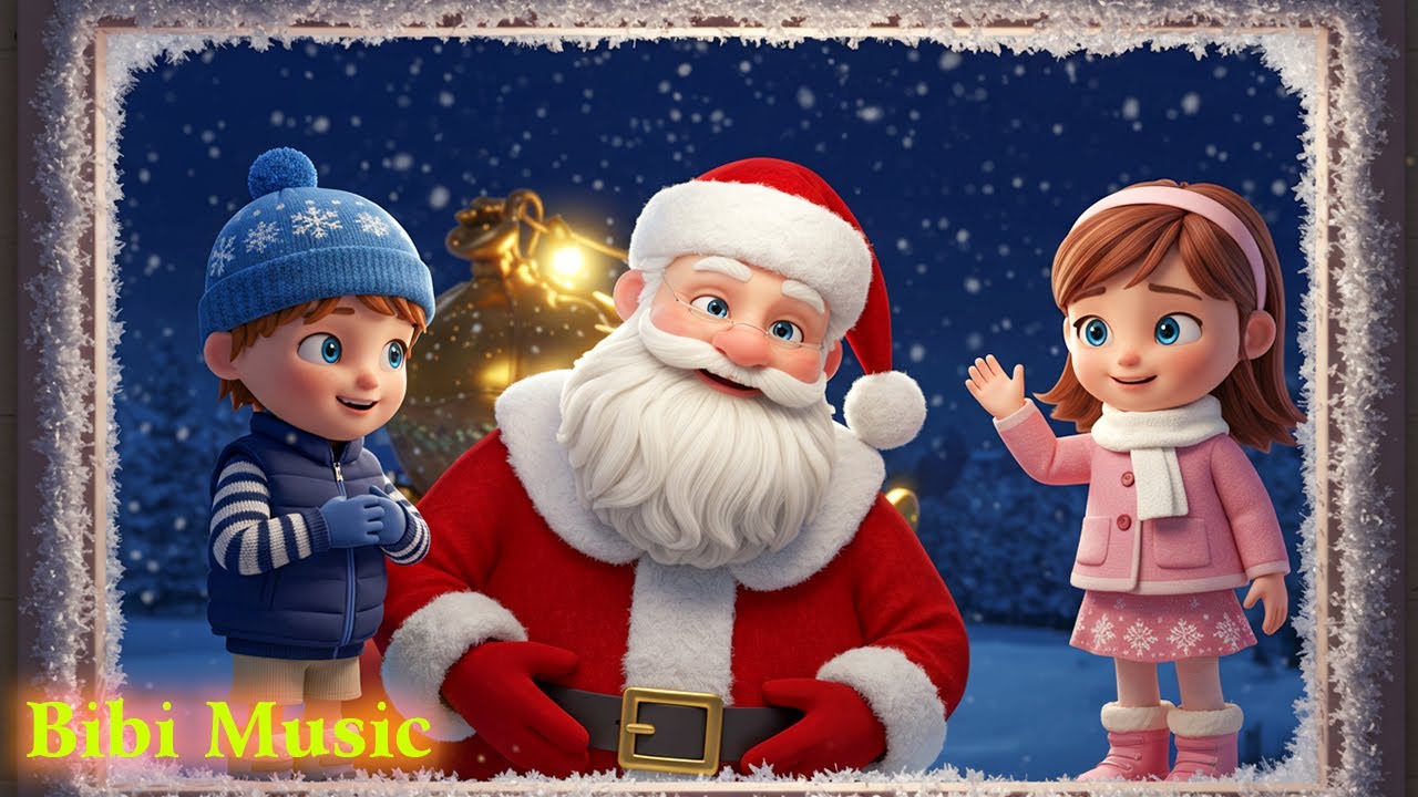 🌈 Bibi’s Fun Christmas 🎶 | Kids Christmas Song & Learning Dance with Santa 🎅 | Bibi Music