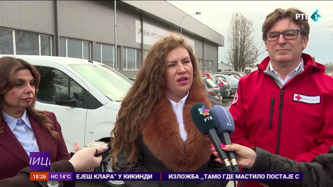 Podrška Grada Novog Sada Crvenom krstu na ublažavanju socijalne ugroženosti - prilog RTV