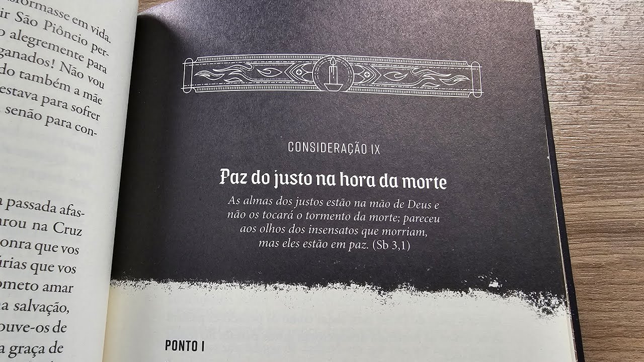 Consideração IX: Paz do justo na hora da morte | Quaresma 2026