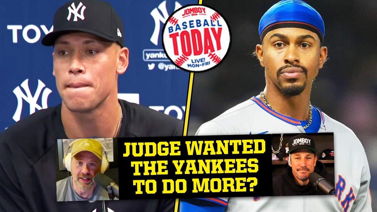 Aaron Judge *almost* calls out the Yankees on their offseason | Baseball Today