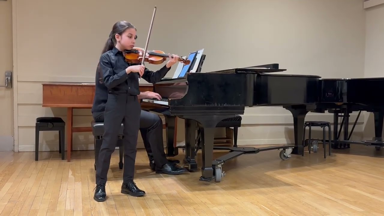 Roman Crisp   3.1.26 recital   Concerto no 5 in D Major, 1st movement by  F.  Seitz