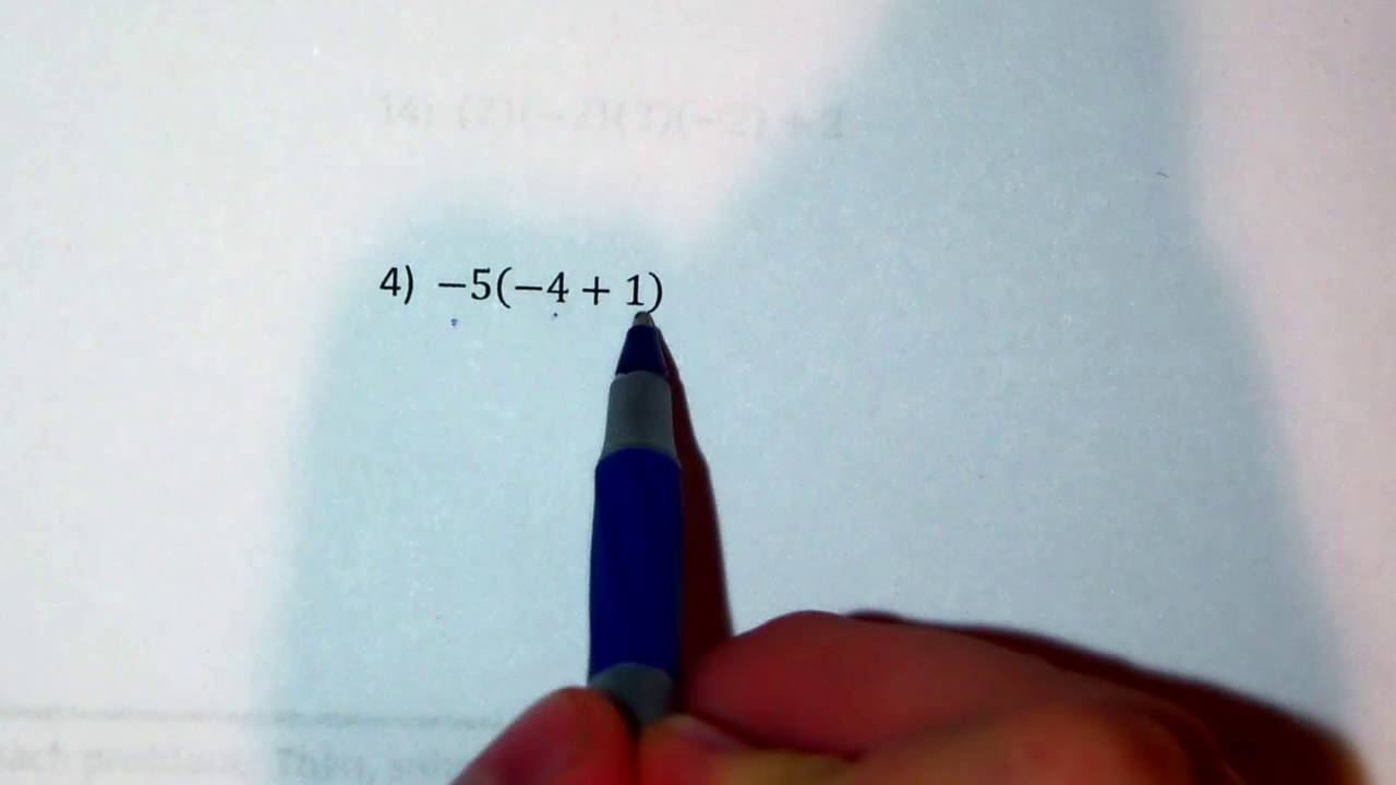Order of Operations and Error Analysis