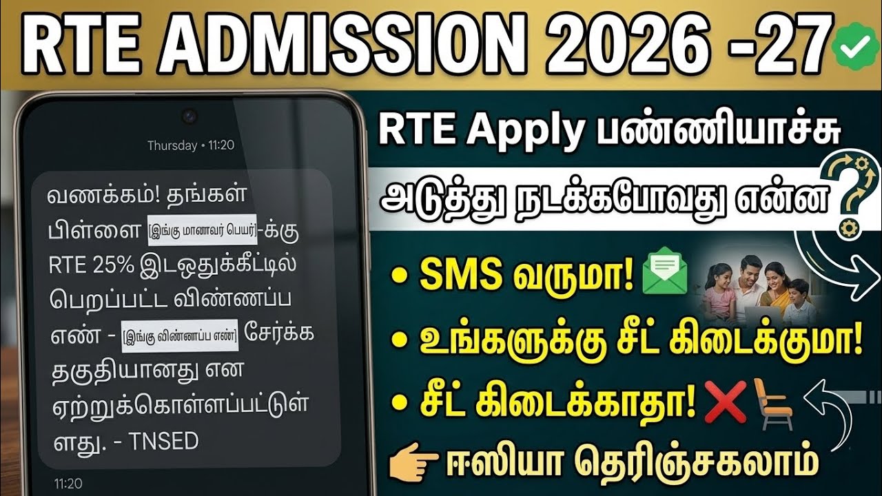 RTE Admission Selection List New Update | RTE Admission 2026 | Tricky World