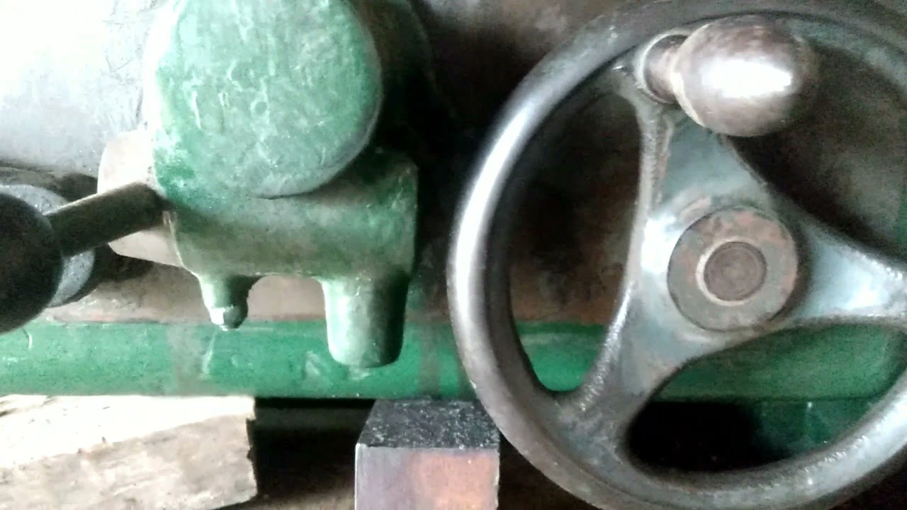 Como desmontar o carro móvel do torno Imor