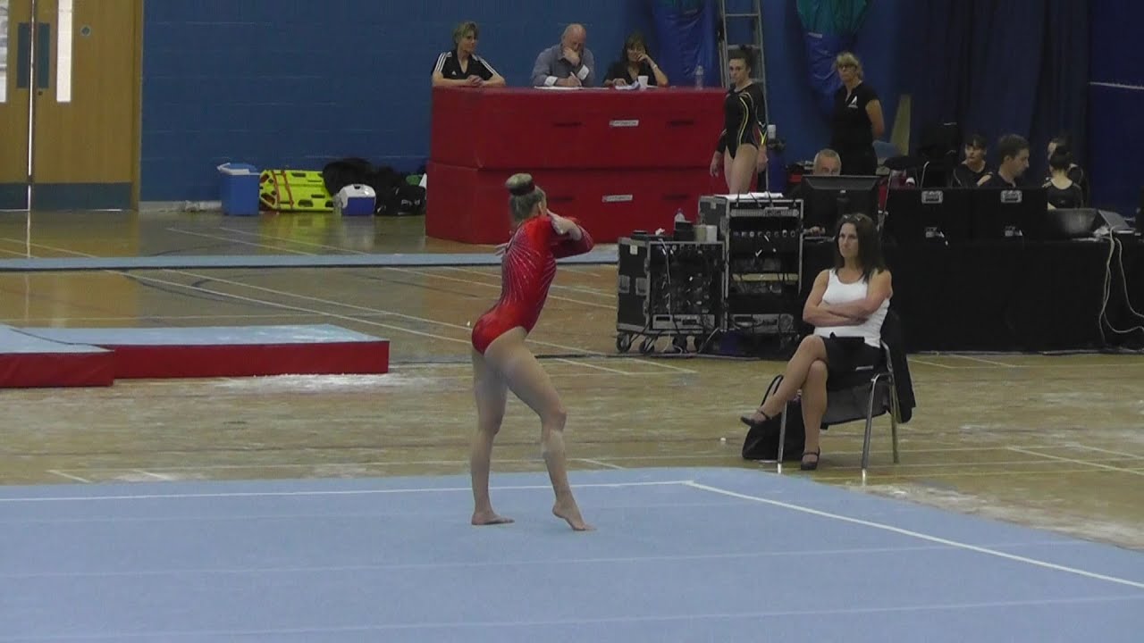 Rebecca Tunney - Floor - 2015 British Team Championships