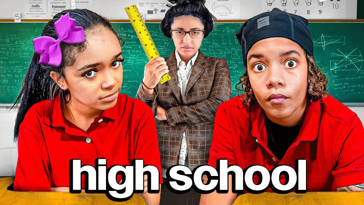Mya & Corey's FIRST DAY OF HIGH SCHOOL *Hidden Cameras*