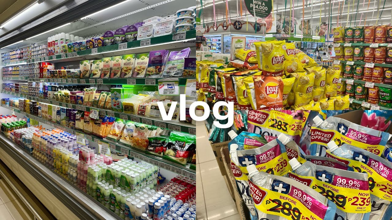 GROCERY VLOG PH 🍒 preparing for halloween, grocery essentials, realistic grocery with me, prices