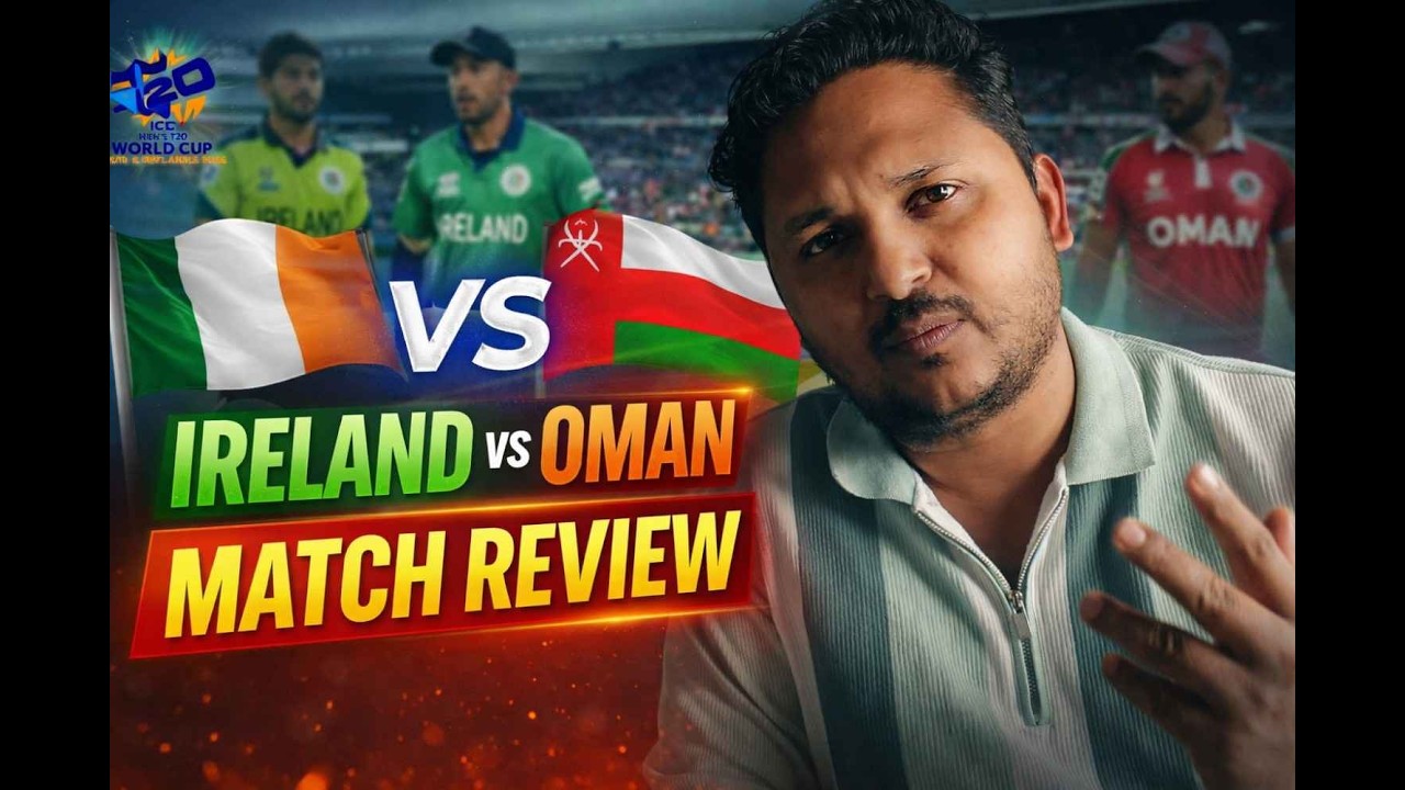 Ireland Vs Oman match review greeenleaf studios rajesh nellore #greenleafstudios  #rajeshnellore