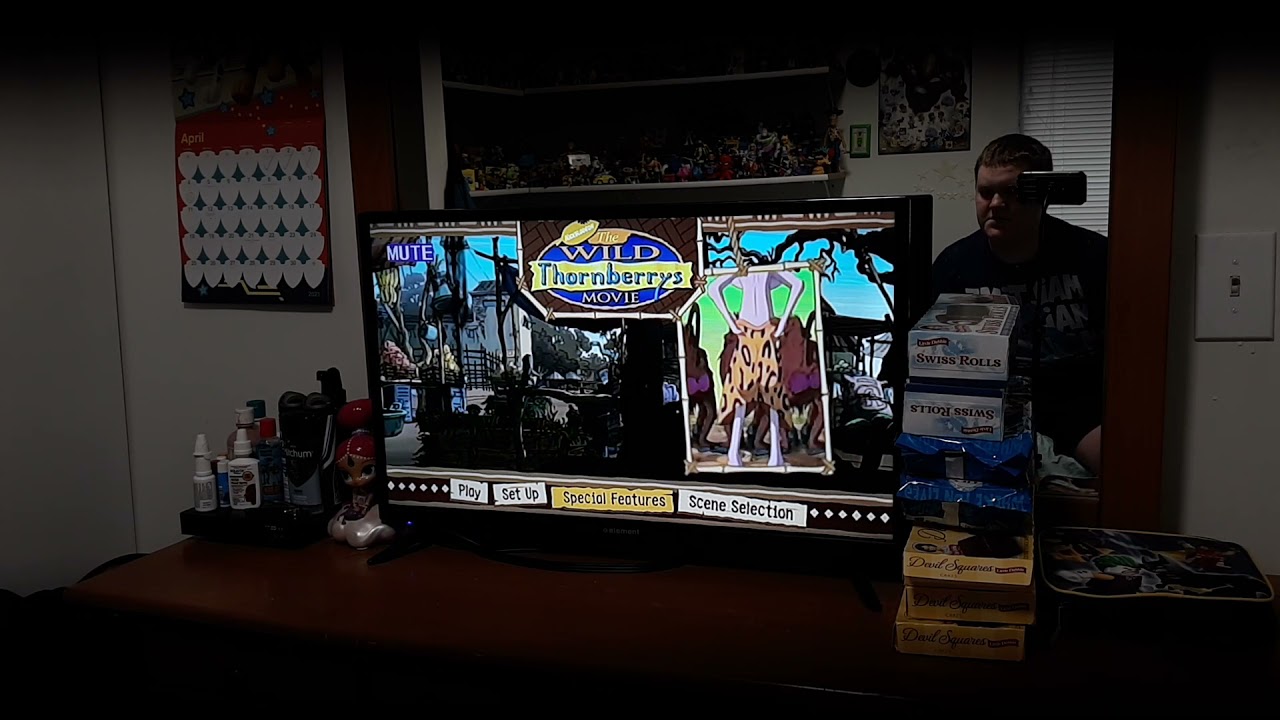 Menu Walkthrough Of The Wild Thornberrys Movie DVD From 2003🦍🐘🐒🦒🚁✈