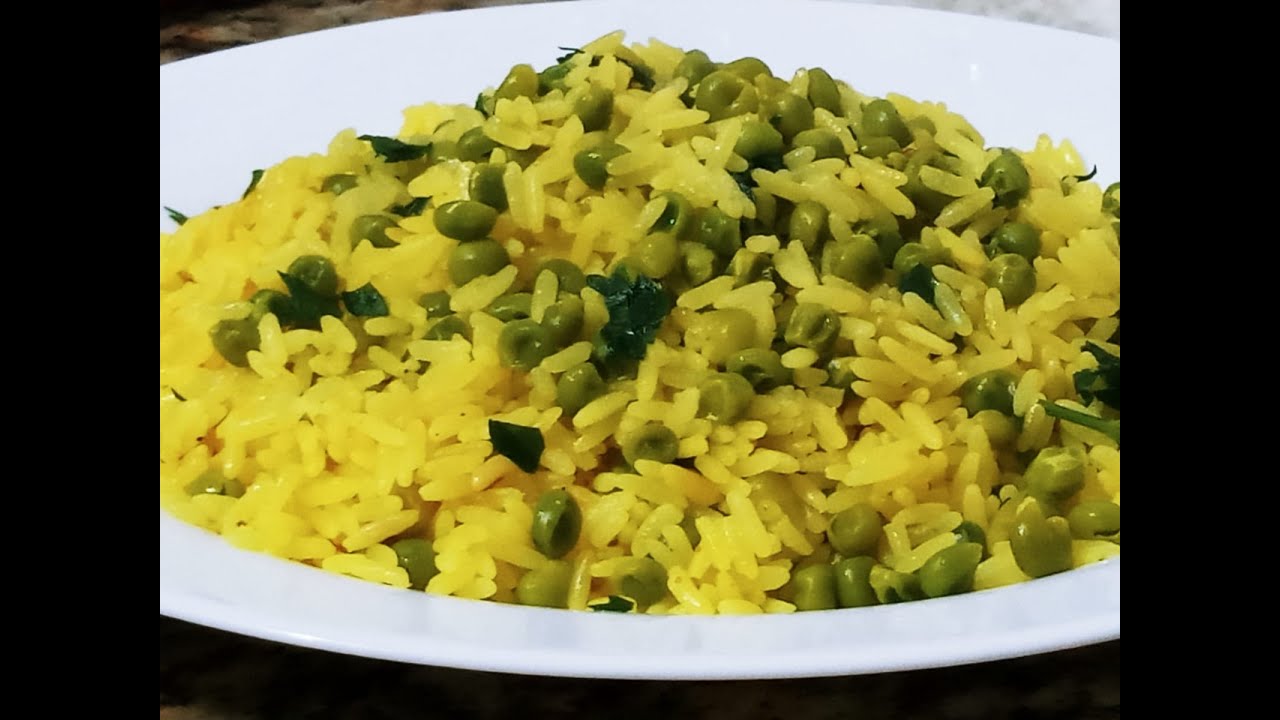 Arroz com Ervilha Delicioso