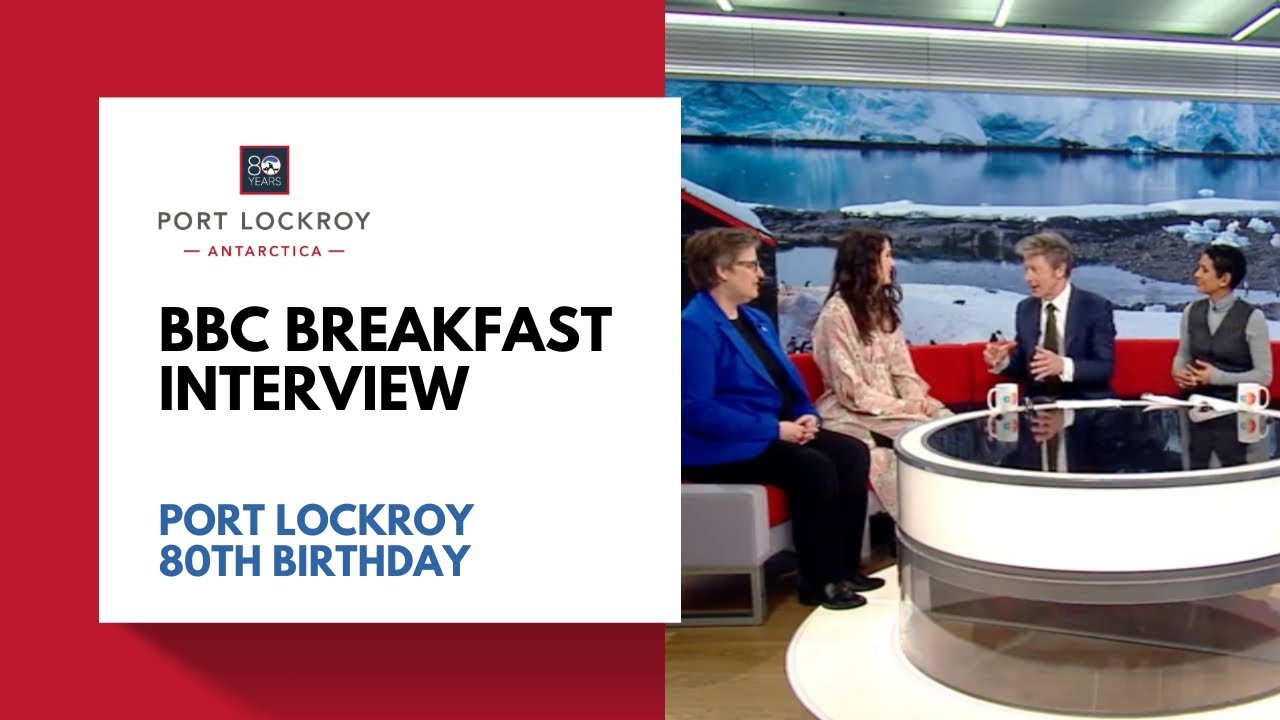 BBC Breakfast: 80th Port Lockroy special