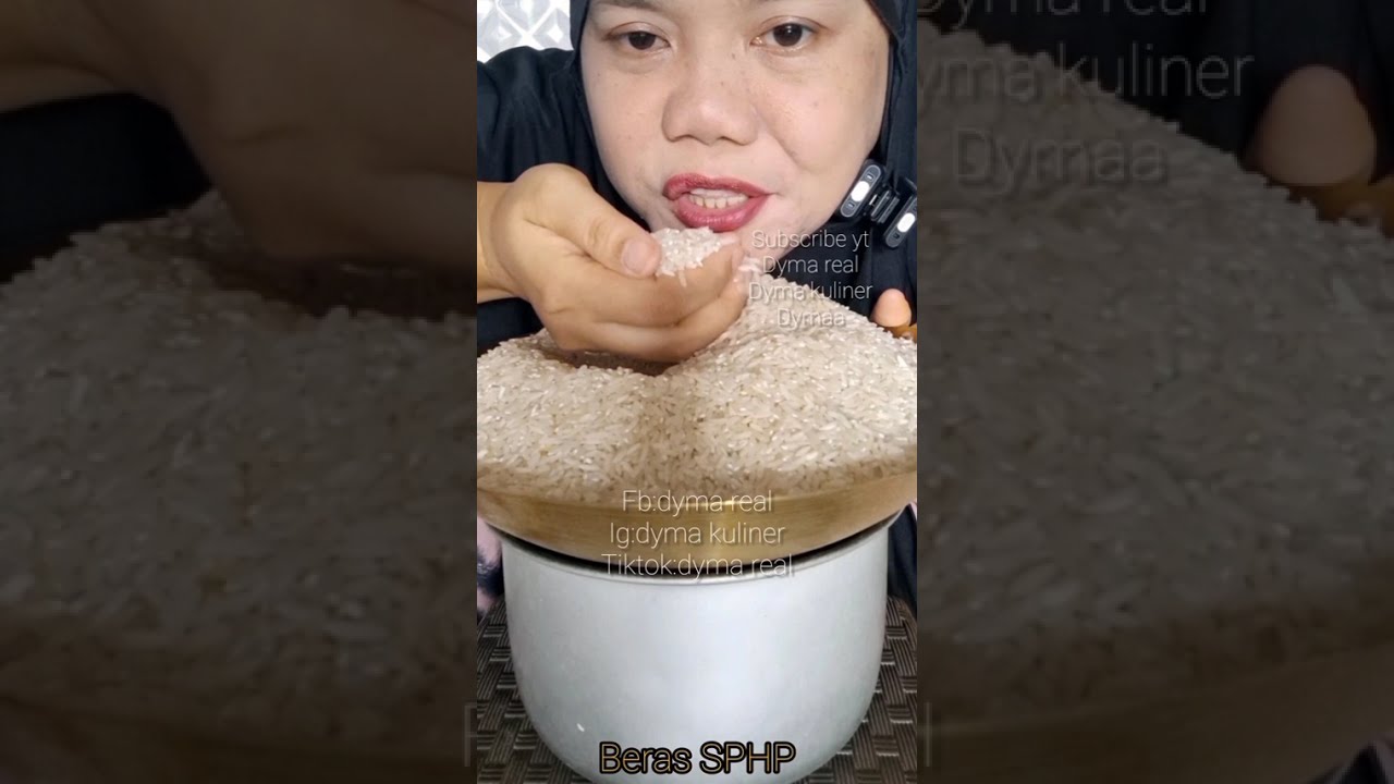 DYMA KULINER 💕Kompilasi Shorts 18 vidio💕Makan Beras mentah #asmr #mukbang #asmrsounds