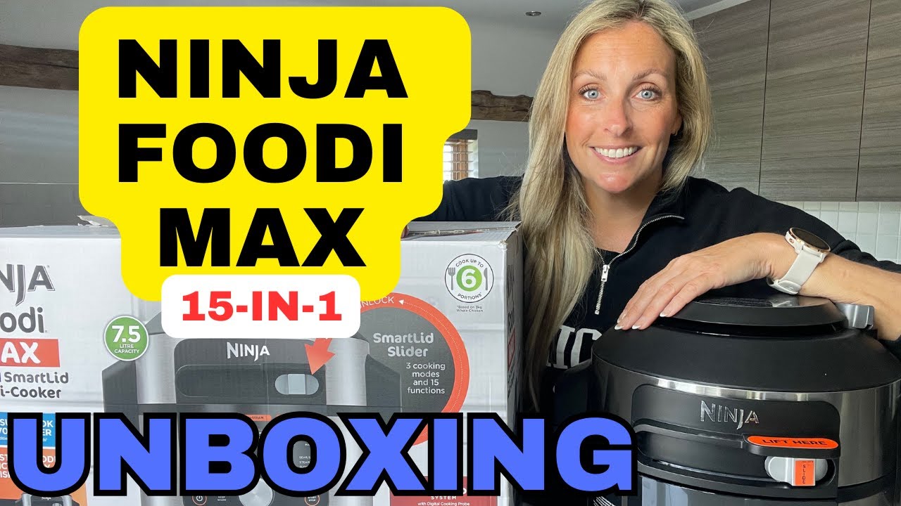 NINJA FOODI MAX 15-in-1 Multi-Cooker UNBOXING