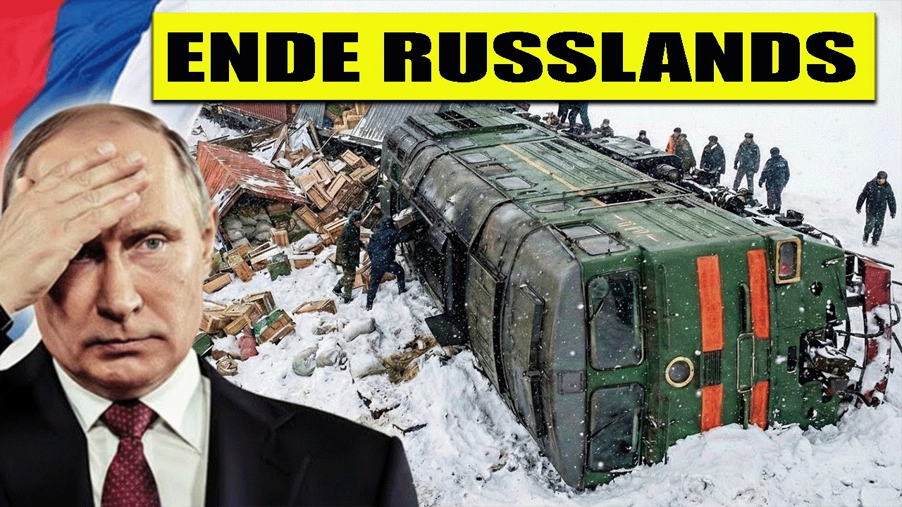 Russlands Eisenbahn kollabiert: 21 Züge entgleist – Dann brach alles zusammen