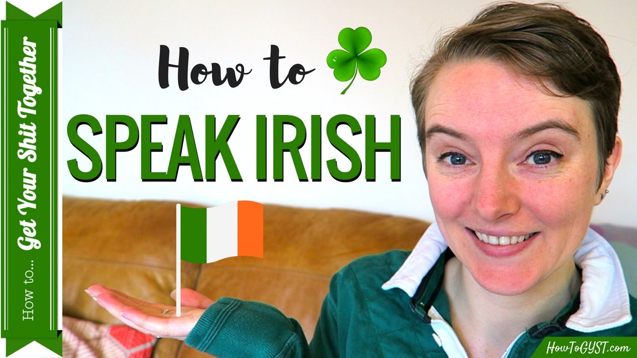 Learn how to Speak Irish for St. Patrick's Day ☘️ | HowToGYST