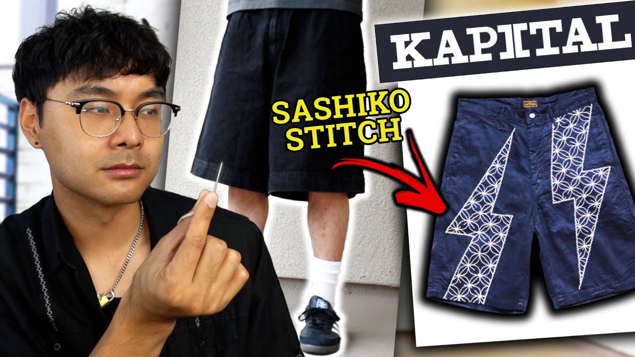 DIY | Custom KAPITAL Thunder Sashiko Shorts | JULIUS