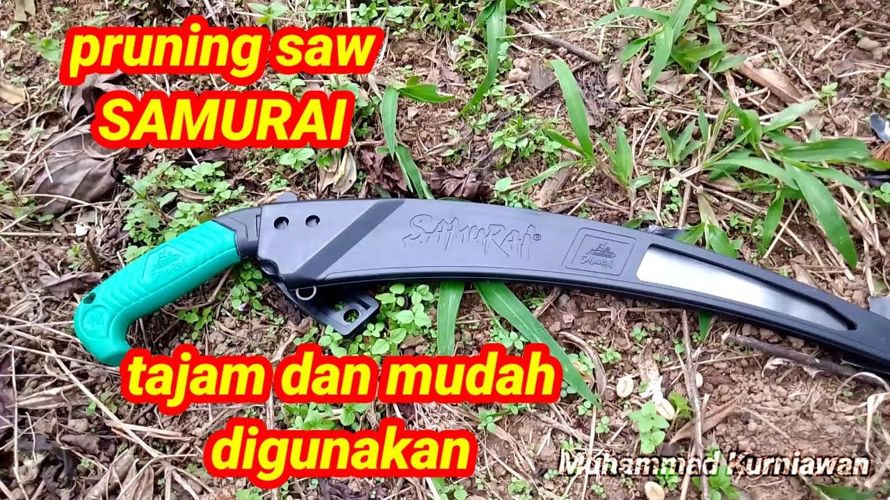 Unboxing pruning Saw SAMURAI super tajam