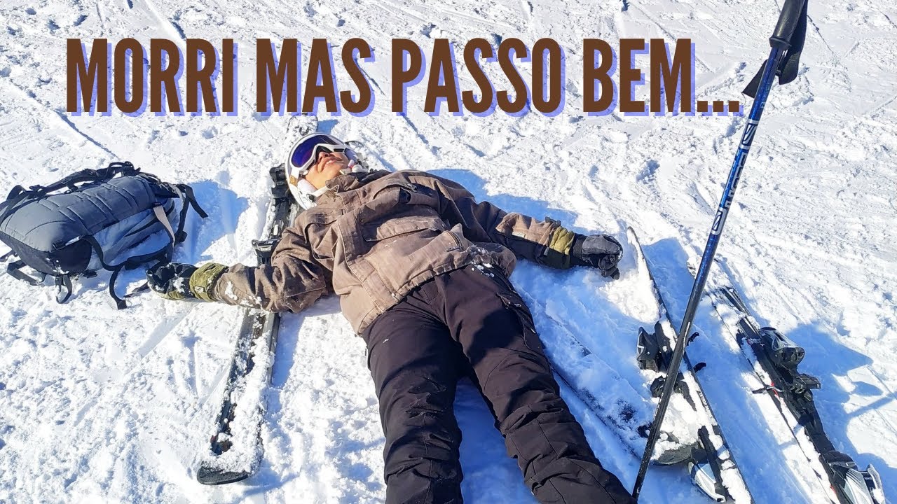 ESQUIANDO PELA PRIMEIRA VEZ!! 😱