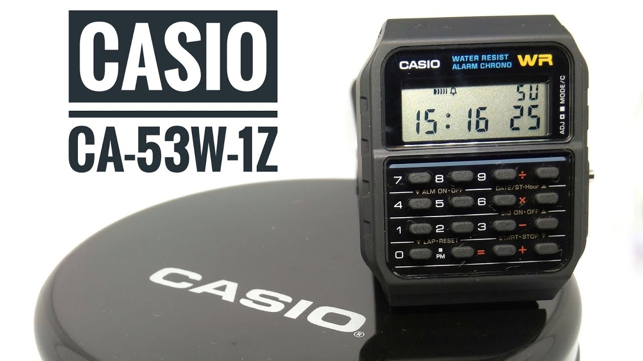 Casio CA 53W 1Z WR