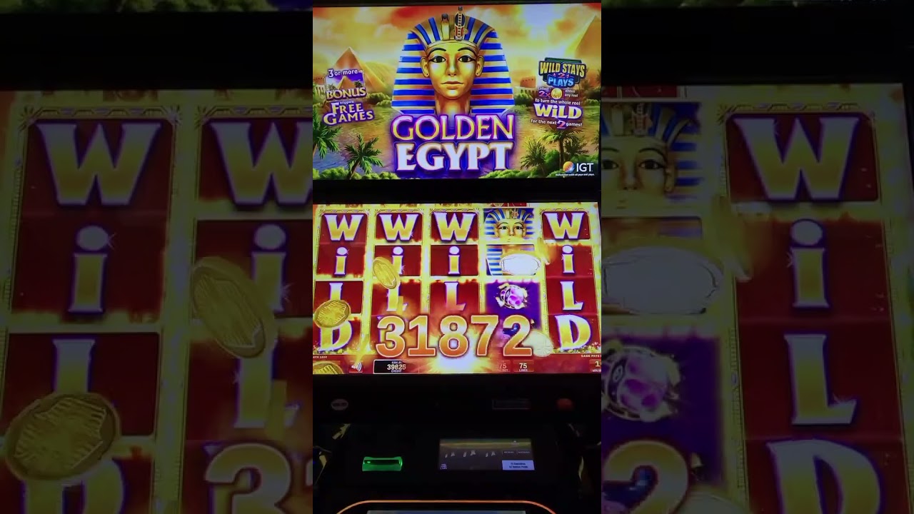 💥💥4 WILD REELS! GOLDEN EGYPT MASSIVE WIN!💥💥