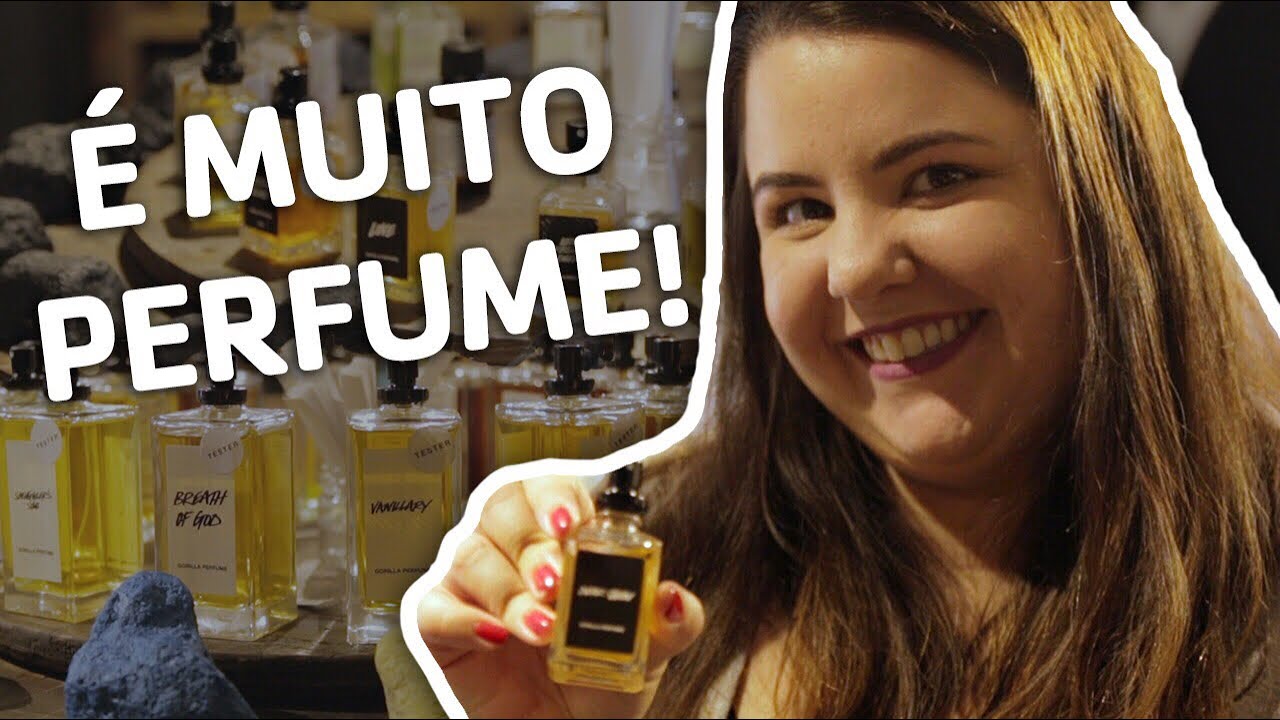 PERFUMARIA LUSH | Tudo sobre as linhas White e Black!