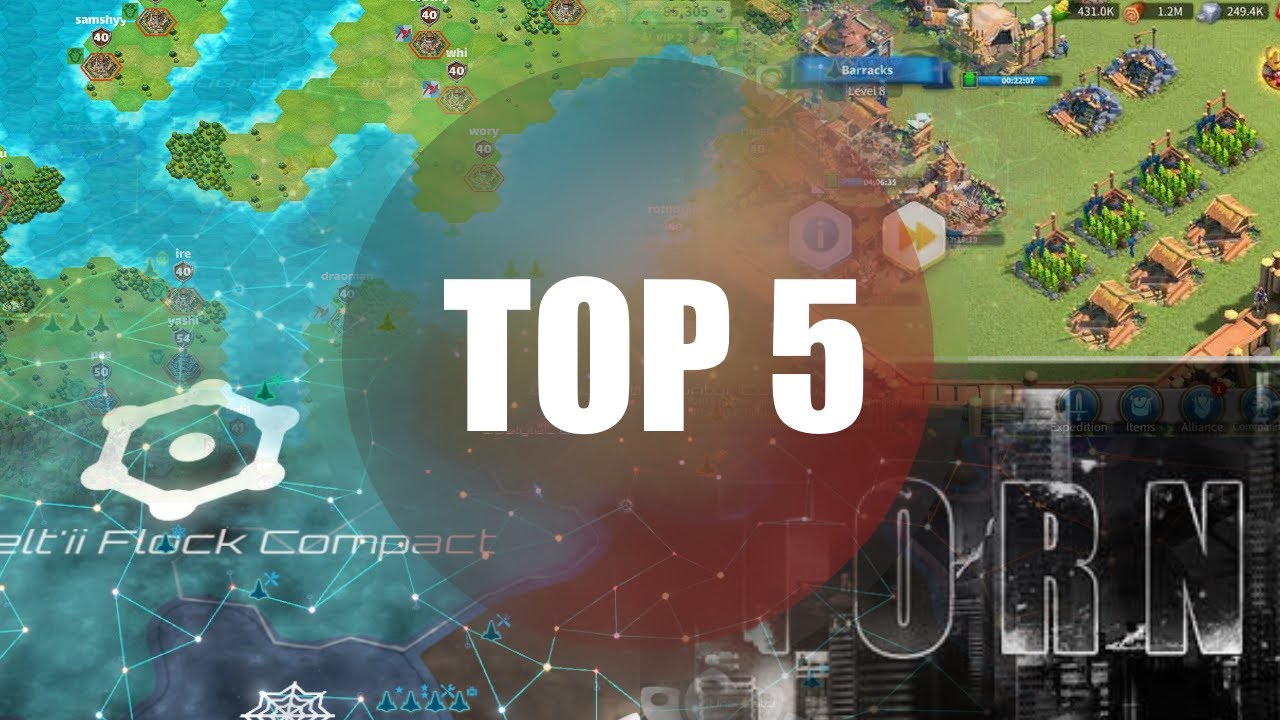 TOP 5 GAMES [STRATEGY] [FOR MOBILE/DESKTOP/CONSOLE]