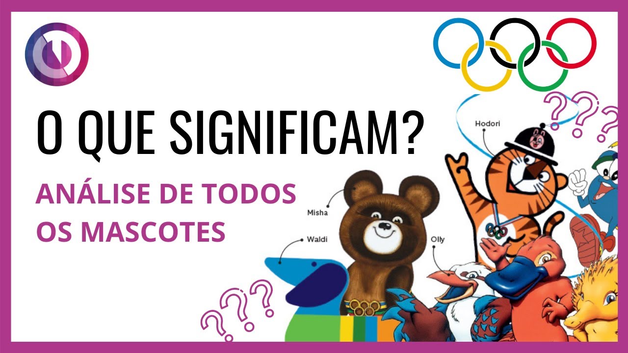 Todos os Mascotes Olímpicos - Análise dos Mascotes das Olimpíadas