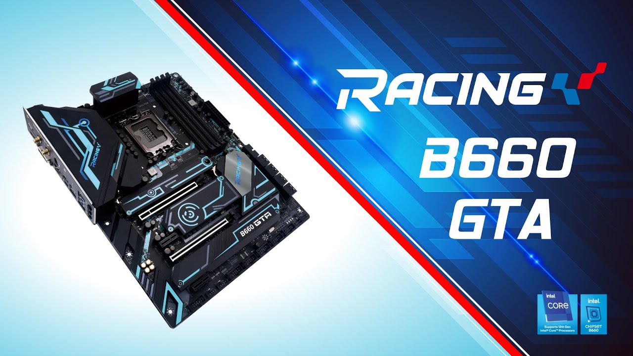 BIOSTAR B660 GTA RACING Unboxing