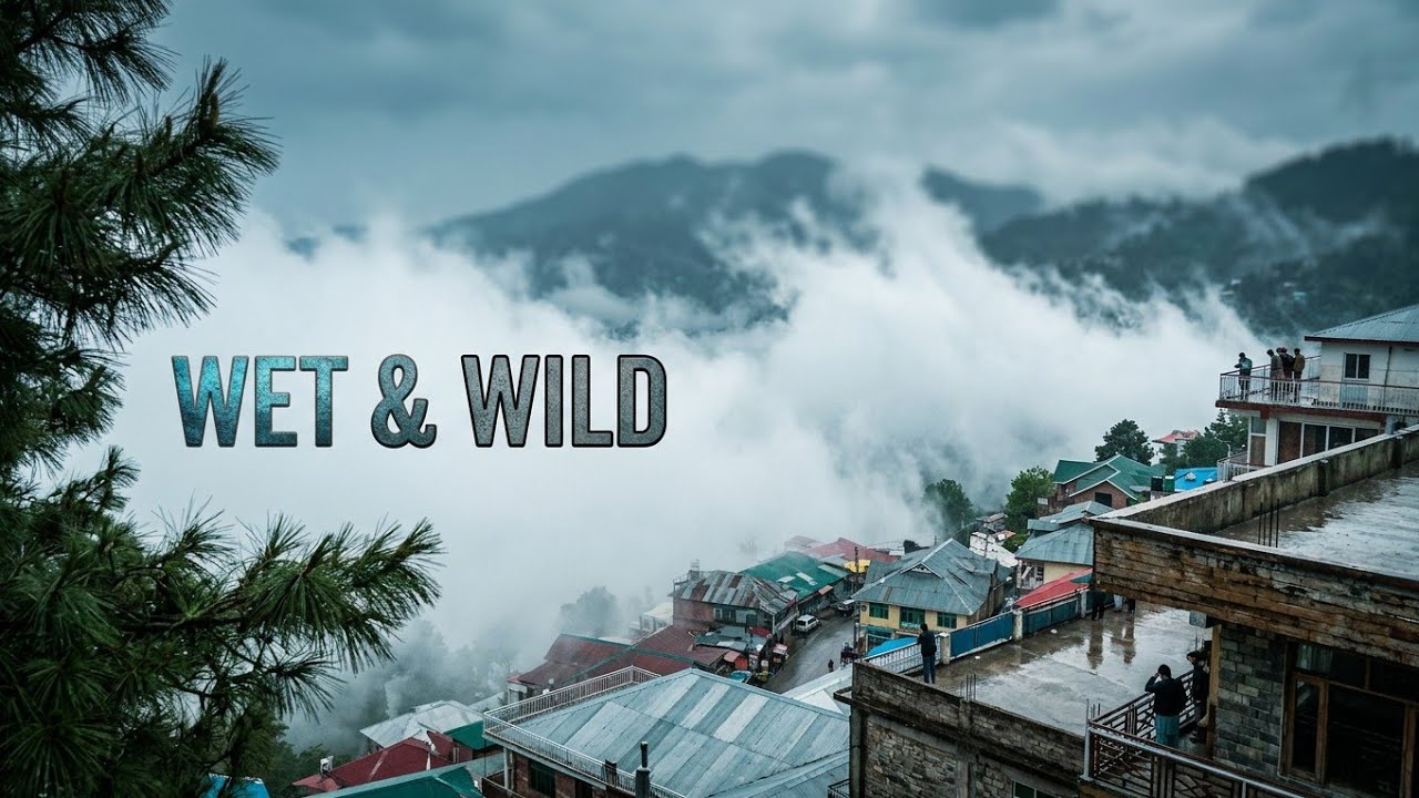 🌧️ Murree Weather 2026 🇵🇰 | Rain, Clouds & Breathtaking Mountain Views in 4K