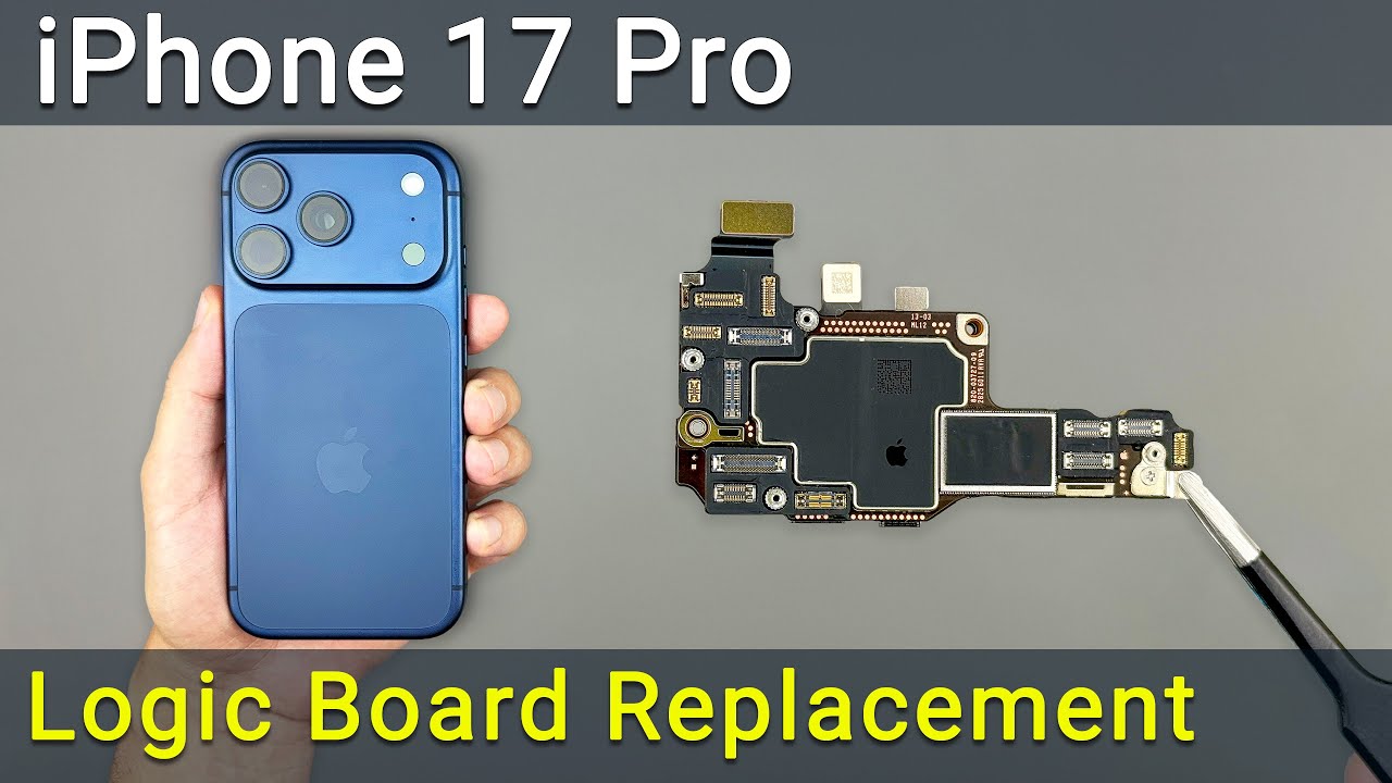 Замена материнской платы iPhone 17 Pro