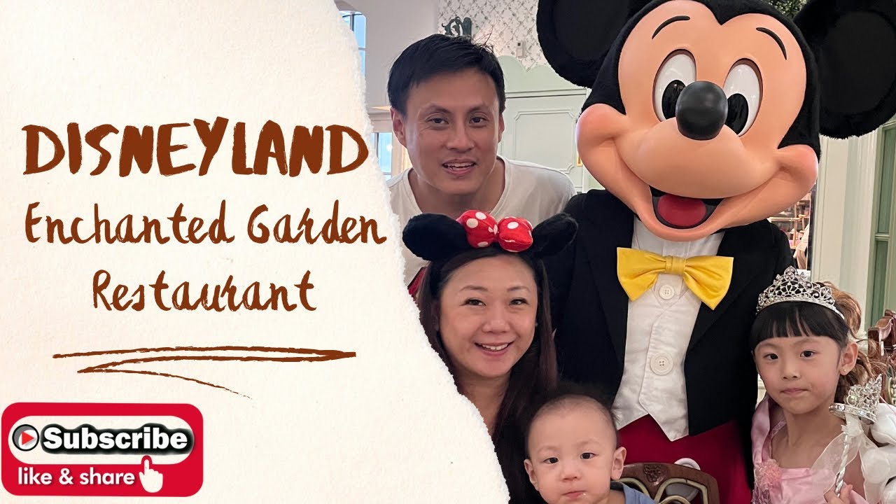Enchanted Garden Restaurant at Hong Kong Disneyland Klook promocode - MAMACHOWKLOOK
