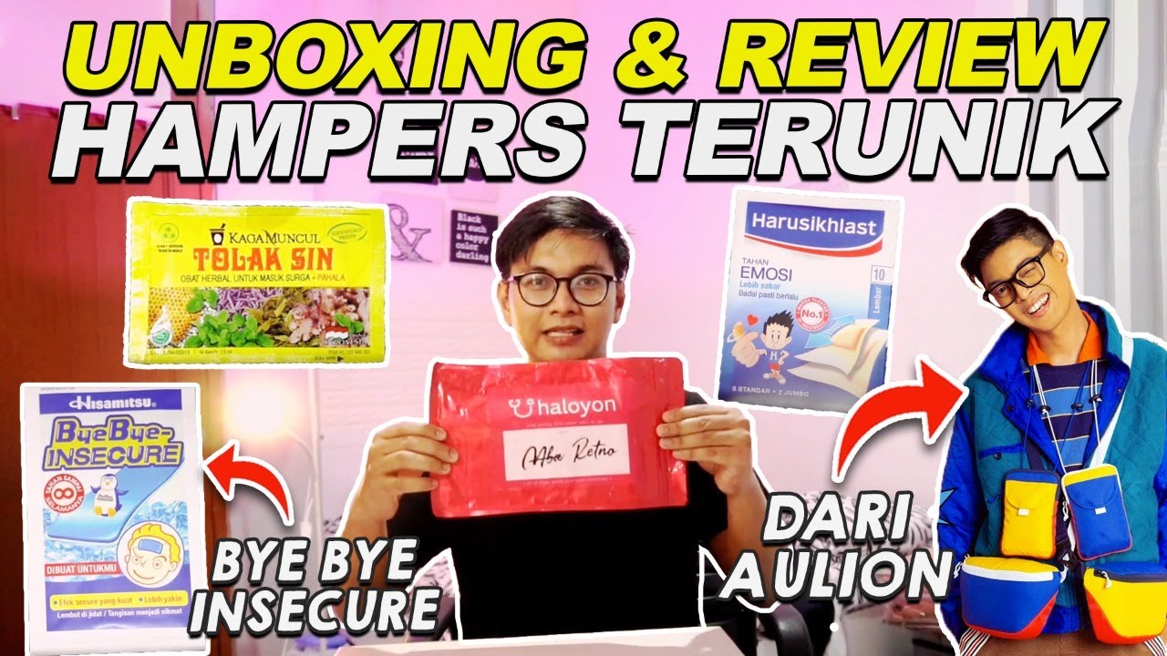 UNIK UNIK BANGET!? UNBOXING ISI HAMPERS DARI AULION!