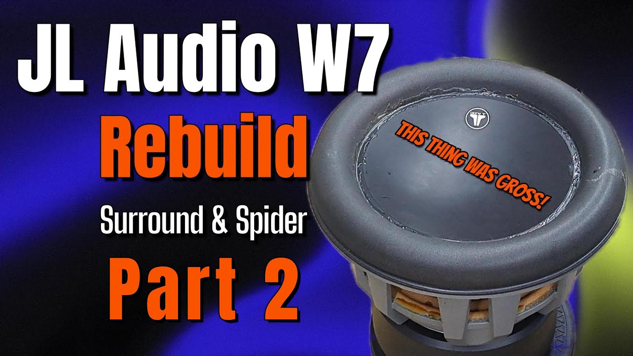 JL Audio 10W7 Rebuild - Part 2