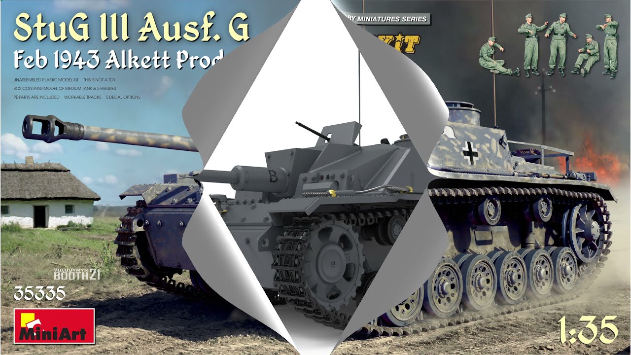 MiniArt 35335 StuG III Ausf. G  Feb 1943 Alkett Prod. INTERIOR KIT // COMING SOON