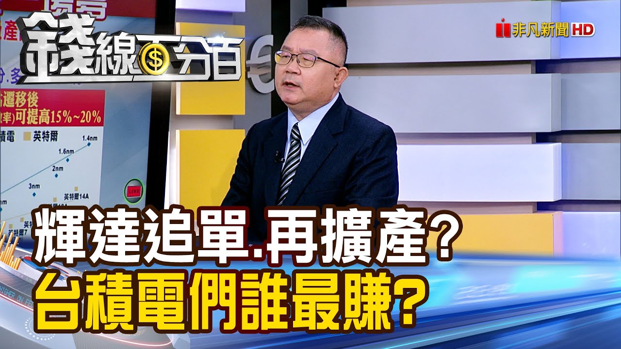 《輝達追單.砸錢再擴產? 台積電們誰最賺?》【錢線百分百】20251224-2│非凡財經新聞│
