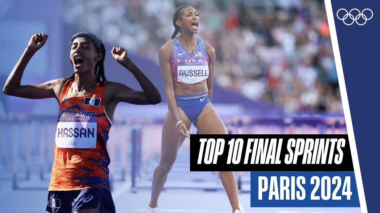Unforgettable Athletics Finishes #paris2024 🏃‍♂️💨 | Top Moments