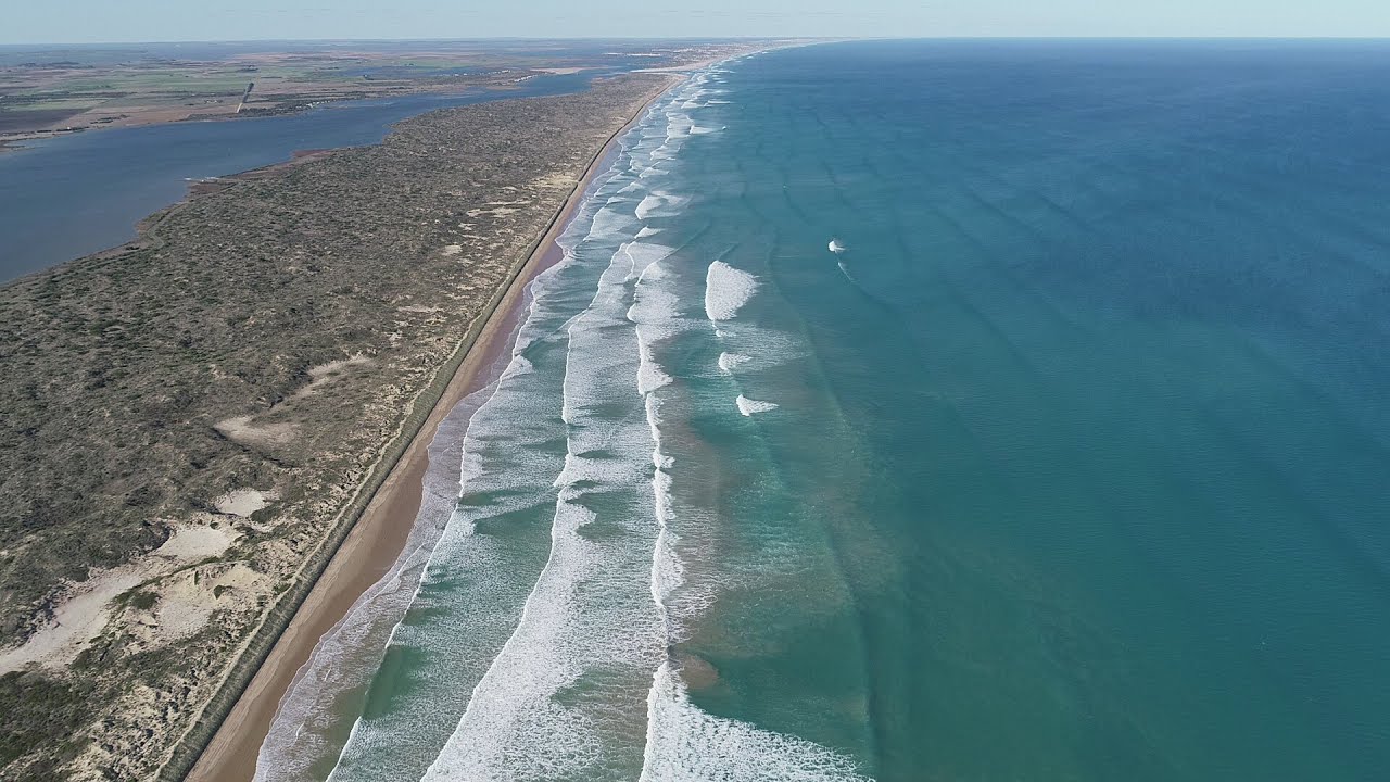 Murray Mouth, Coorong, South Australia in 4K