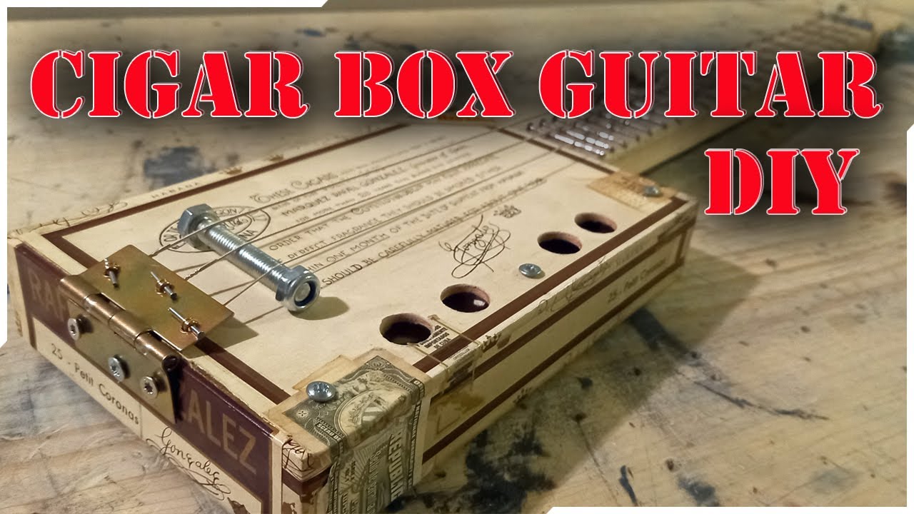 Rustikale Cigare Box Gitarre selber bauen