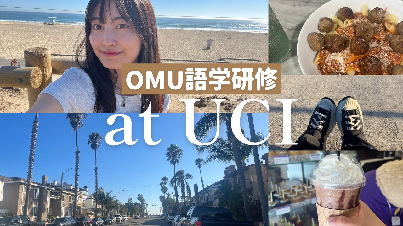 【大阪公立大学】UCIでの語学研修の様子📚✏️【カリフォルニア】