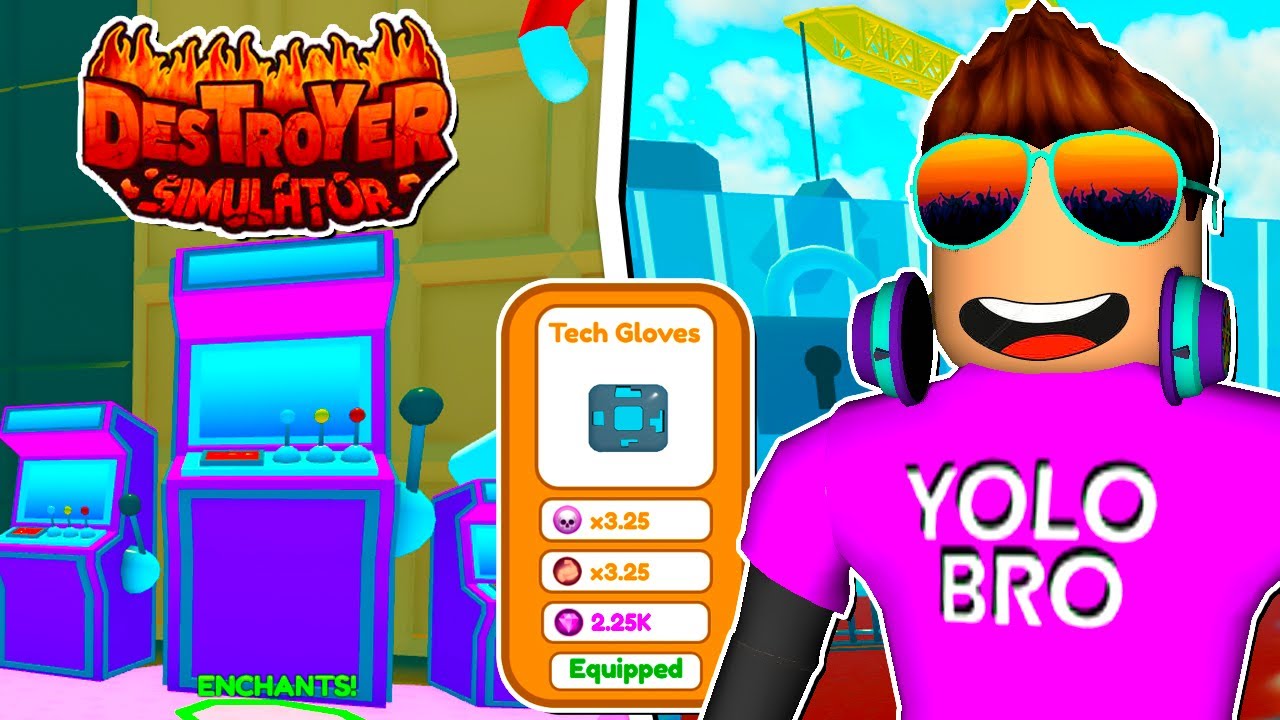 САМЫЙ ЧИТЕРСКИЙ ЭНЧАНТ В DESTROYER SIMULATOR В РОБЛОКС! ROBLOX