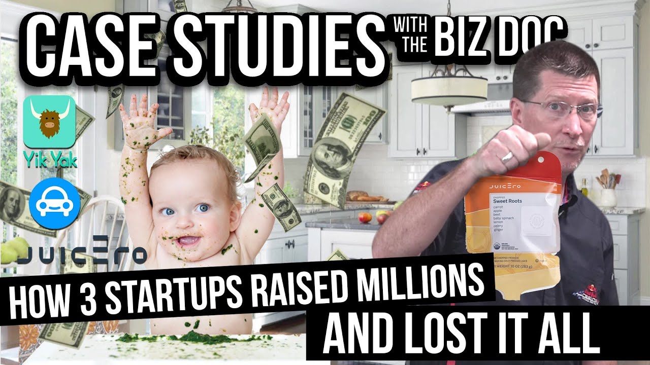 How 3 Startups Raised Millions and Lost it All - A Case Study for Entrepreneurs